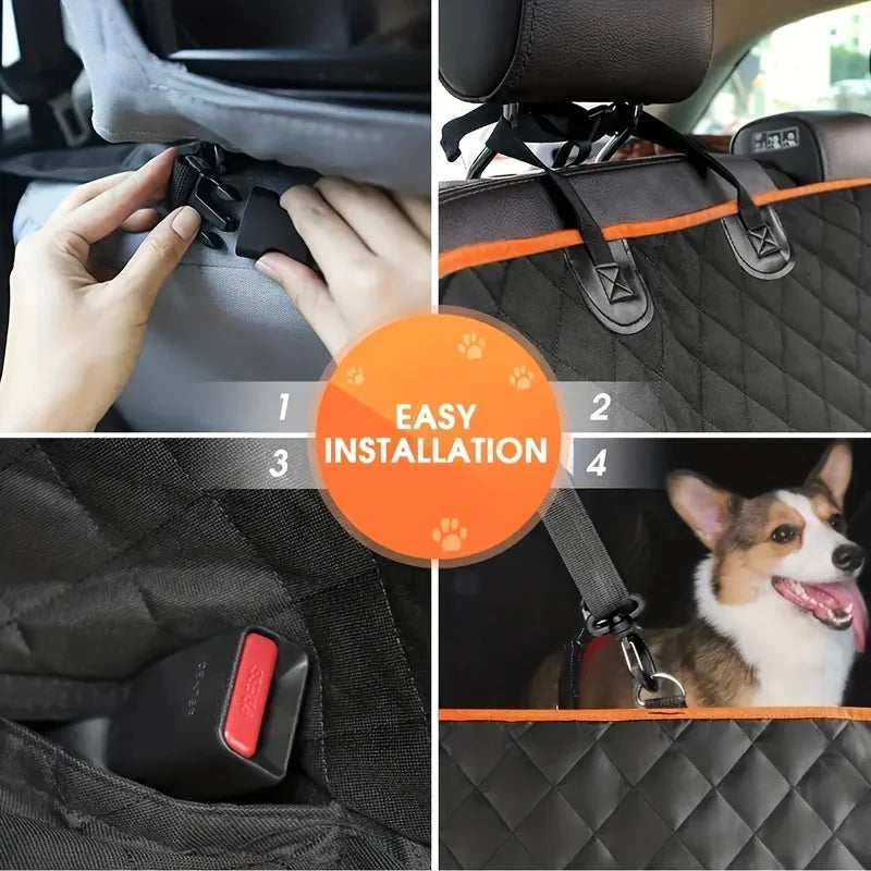 Ultimate Car Seat Protector: Waterproof, Scratch-Resistant Dog Hammock Cover – Upgrade Your Ride in Style!