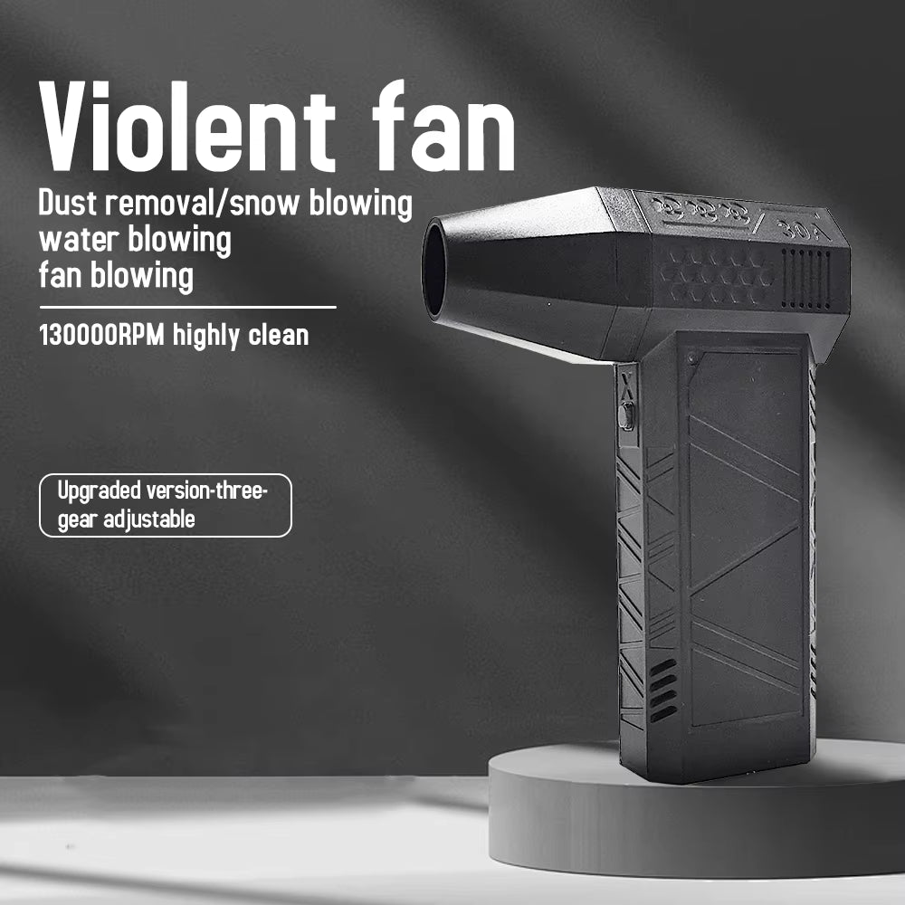 Ultimate Mini Turbo Jet Fan – 130,000 RPM Electric Air Duster for Effortless Cleaning!